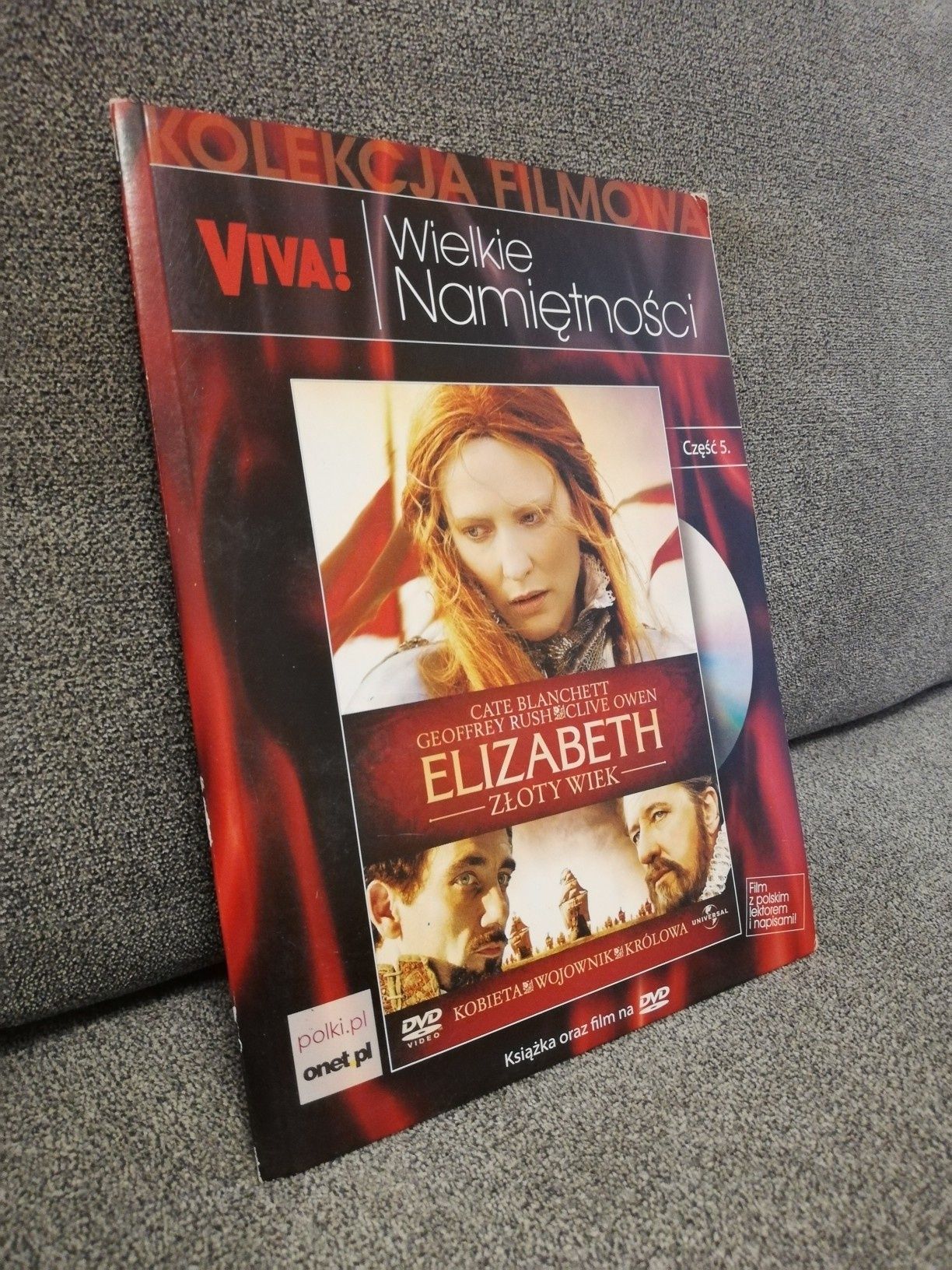 Elizabeth złoty wiek DVD wydanie kartonowe duże