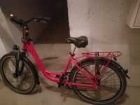 Młodzieżowy rower unisex kolor żywa czerwień