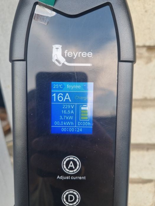 Feyree Зарядне Зарядка для електромобіля Type 1  Type 2 16А  32А