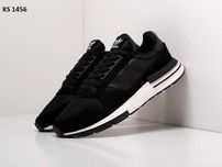 Мужские кроссовки Adidas Originals ZX 500 RM Black&White. 41-45