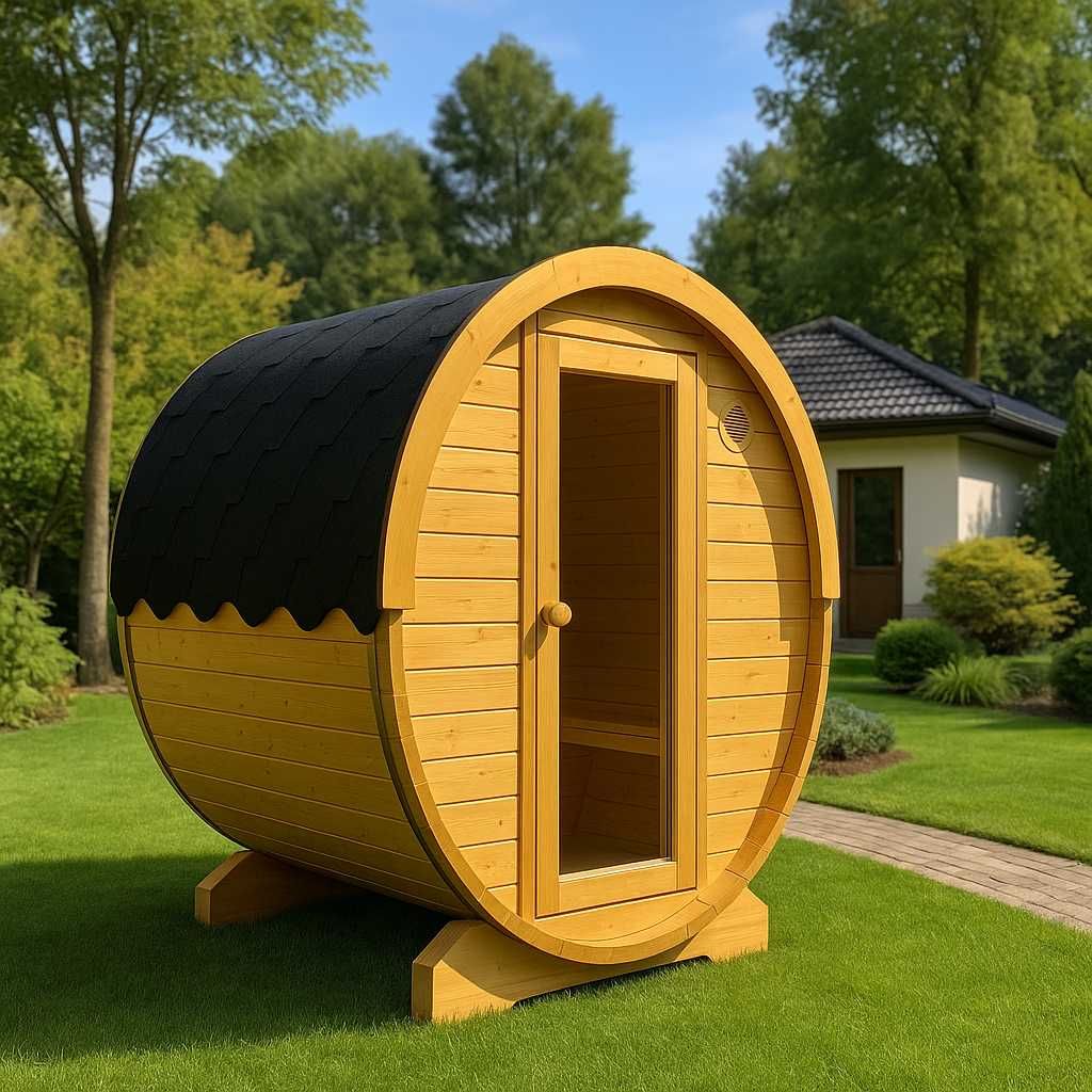 Sauna drewniana sucha 200cm PRODUCENT FV23 świerk łaźnia ławki jakość