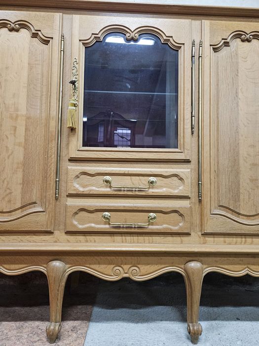 Wysoka komoda ludwikowska kredens Francja /