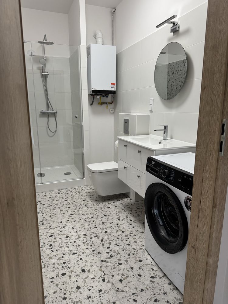 Wybajem Nowa Kawalerka– blisko centrum, 27 m² – wysoki standard Glinno