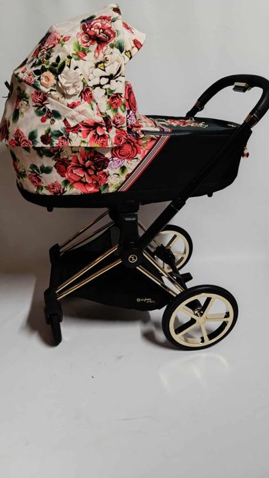 Cybex Priam 4.0 spring blossom light wózek dla dziewczynki