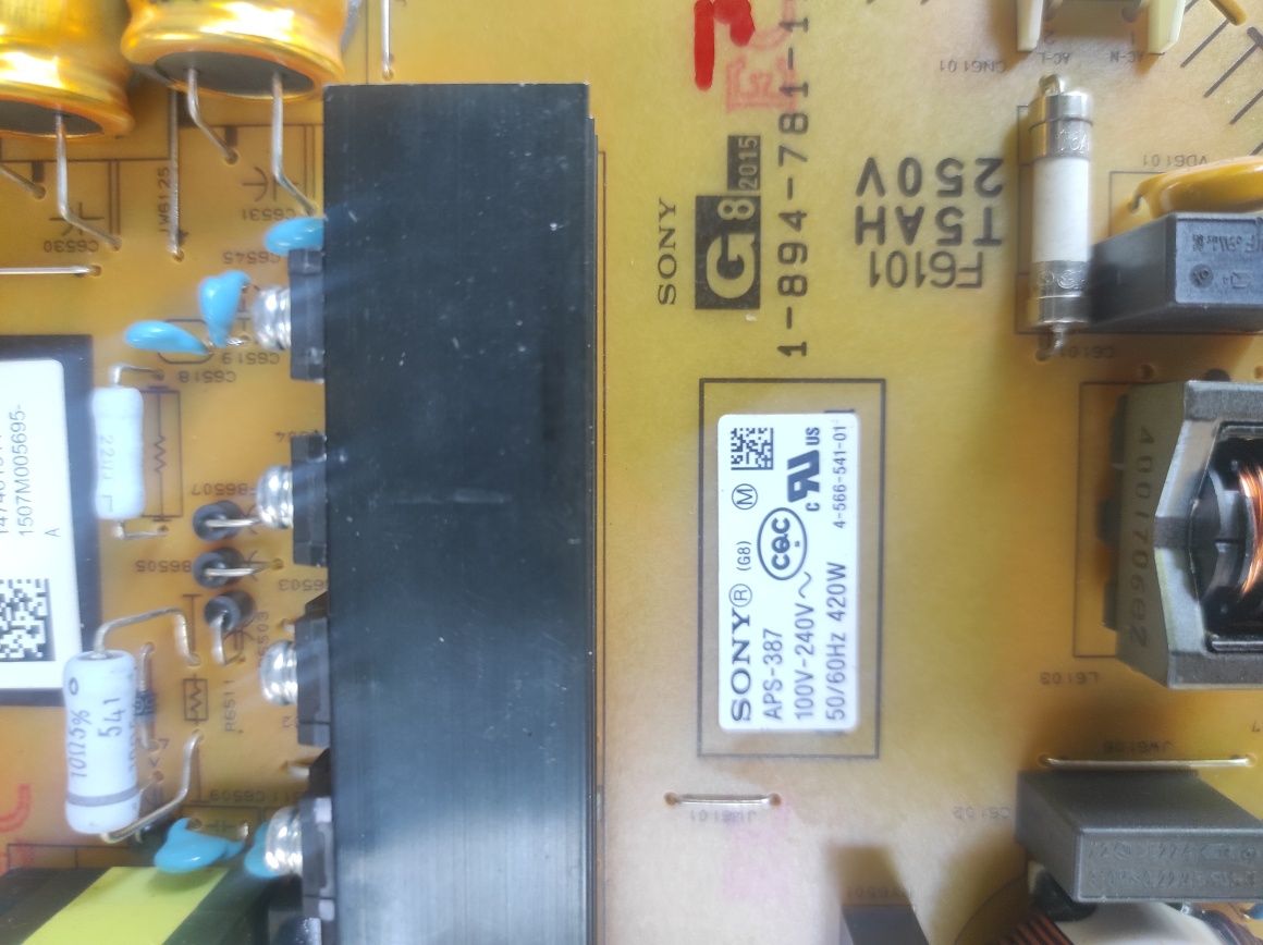 Блок живлення тб sony aps-387 / 1-894-781-1