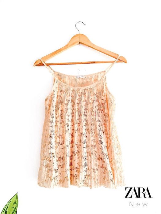 Top de alças ZARA S Novo