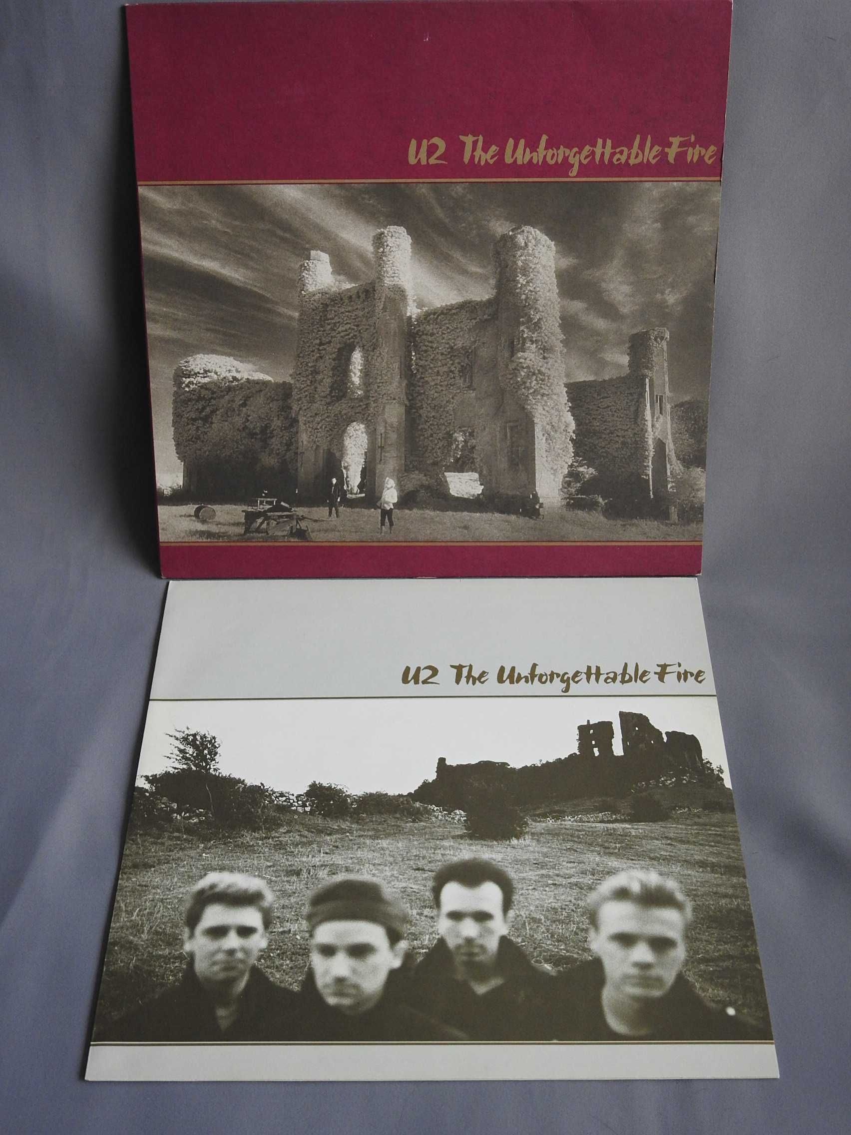 U2 The Unforgettable Fire пластинка UK Великобритания 1984 NM 1 press