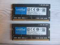 Память для ноутбука DDR3L Crusial 2 x 8Gb = 16 Gb 2 x 8Гб = 16 Гб  ОЗУ