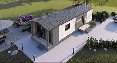 Domek Dom mobilny na kołach 48m²  Wyposażony  całoroczny holenderski