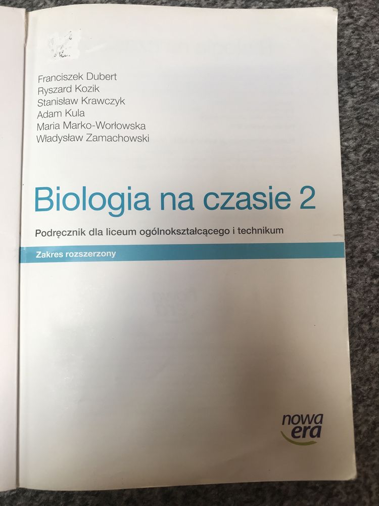 Biologia na czasie 2