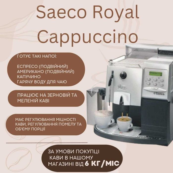 Оренда кавового обладнання та кавомашин