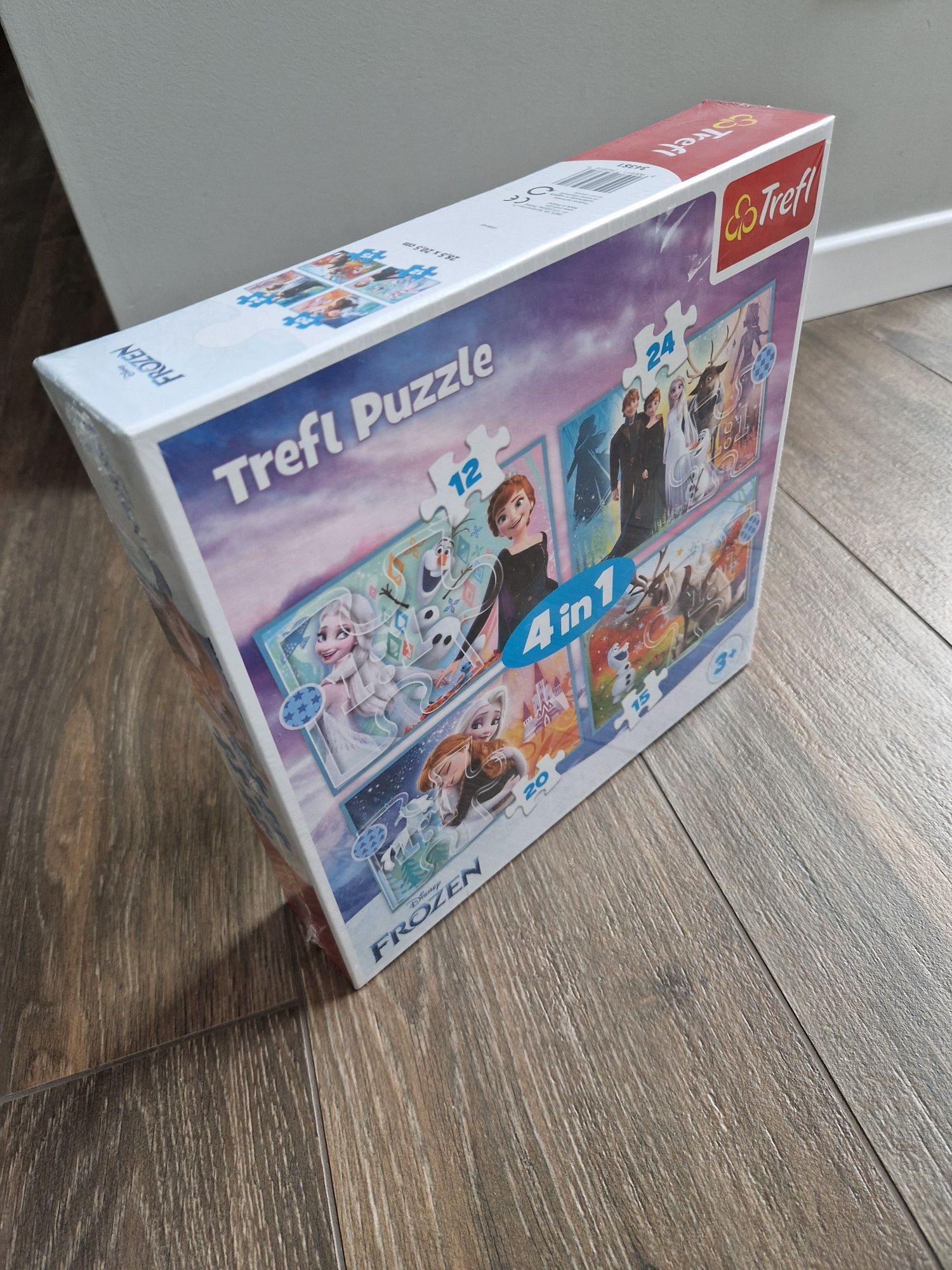 Puzzle Trefl Kraina lodu/Frozen 3+ 4 in 1 kod:34381