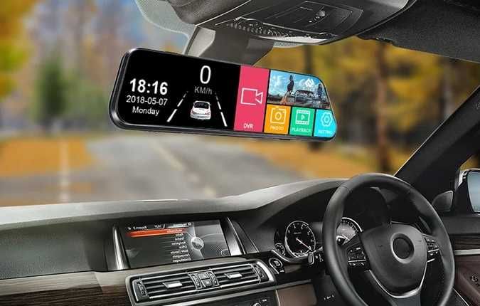 Дзеркало-реєстратор E-ACE WiFi 10" + камера заднього виду