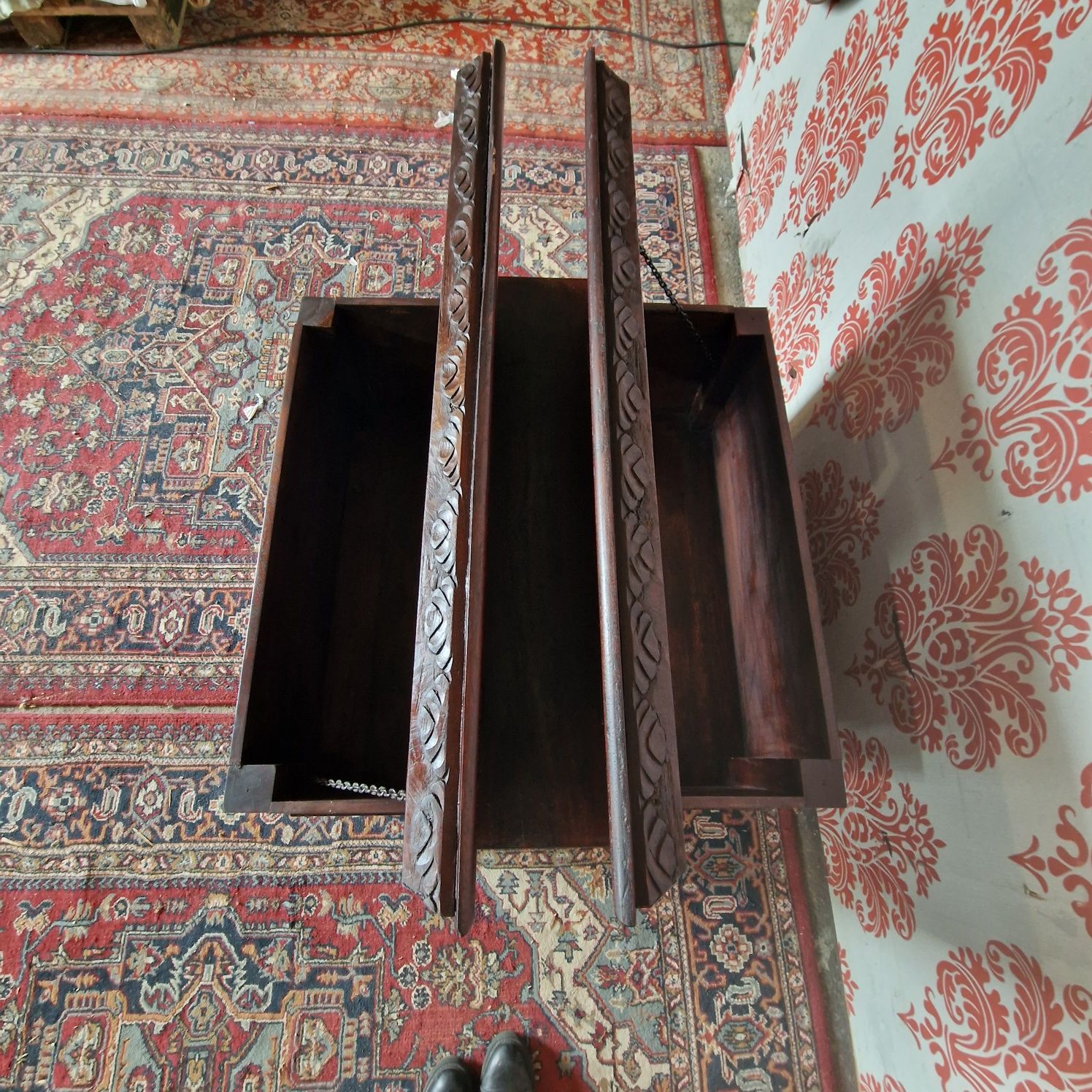 Skrzynia podwójna / ława / stolik ze schowkiem #295 Stylowy Węgrów