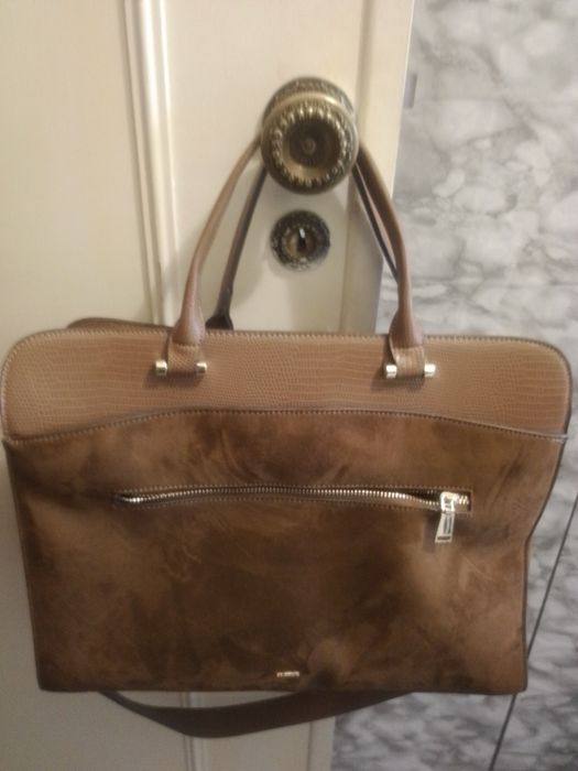 Mala grande de pele Parfois