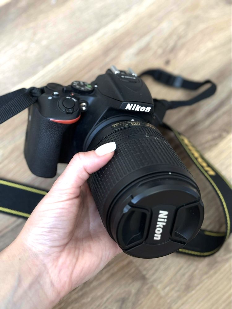 Nikon D5600 + obiektyw | stan jak nowy