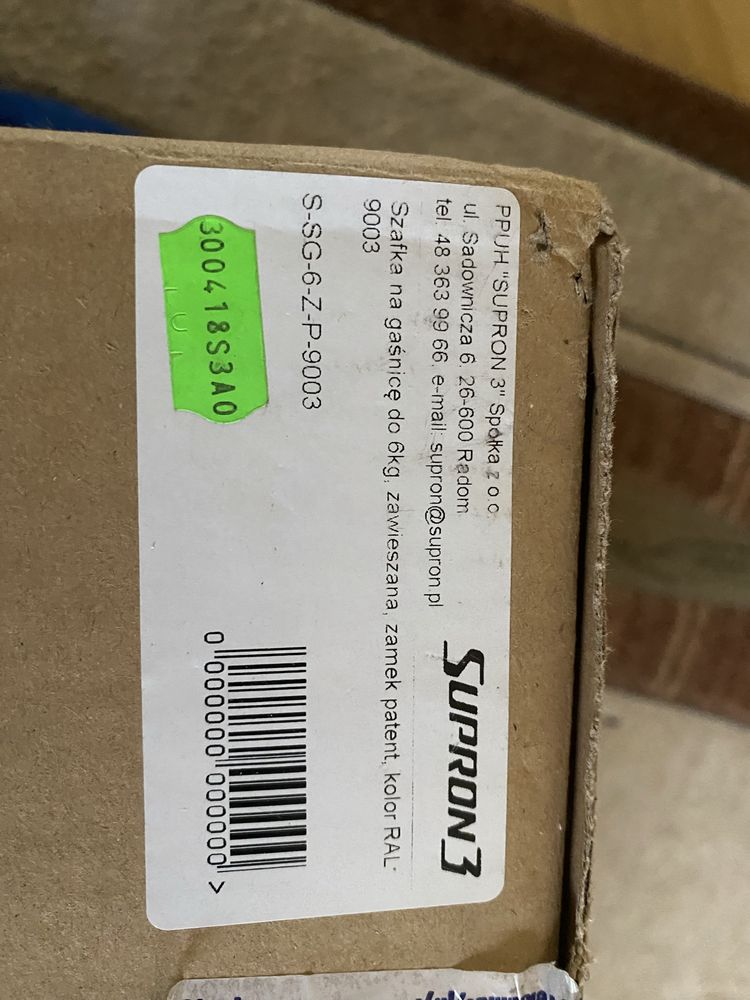 Szafka na gasnice 6kg