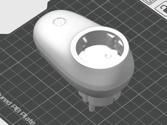 Tomada Inteligente Sonoff S26R2TPF (Modelo 3D)