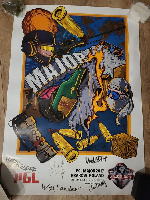 Plakat PGL Major 2017 Kraków