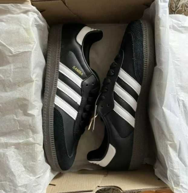 adidas Samba OG Black White Gum (GS) 39/240mm