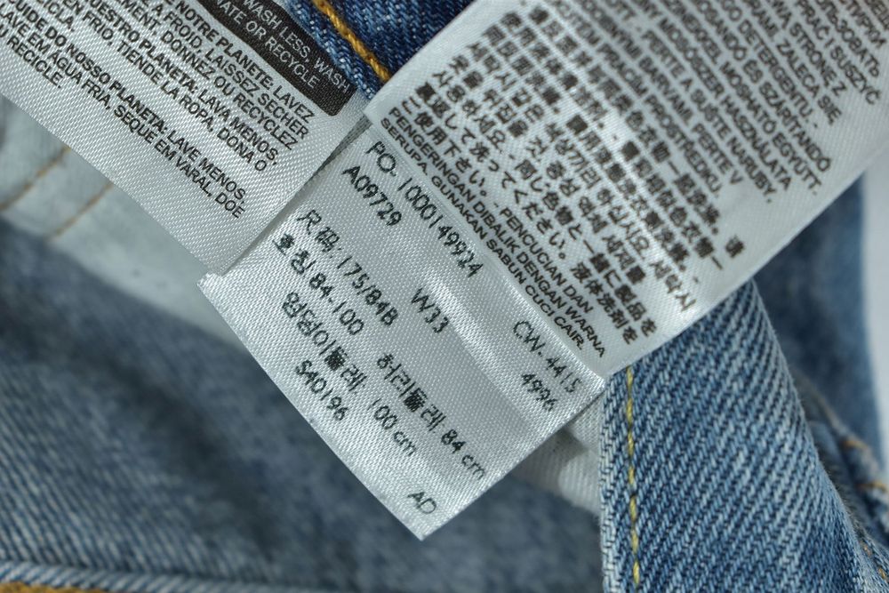 Levis 501 Ct Męskie Spodenki Jeansowe Bermudy 33