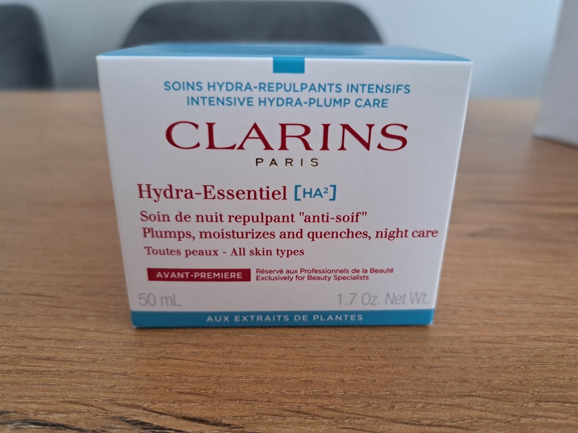 Clarins Hydra Essentiel 50ml krem na noc dla każdej skóry