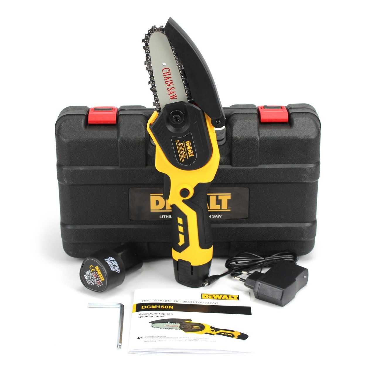 Ланцюгова АКБ пилка DeWalt DCM130N (12V, 3Аh) Акумуляторний Девольт