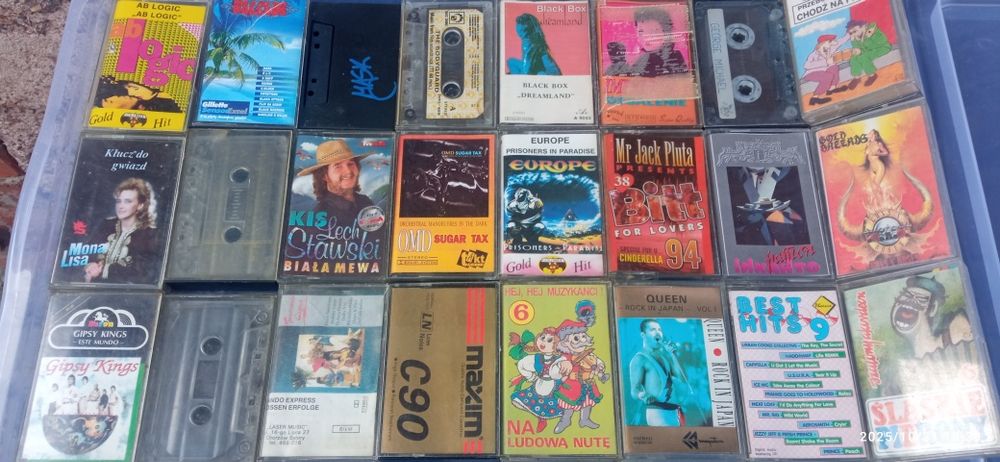 Stare kasety magnetofonowe