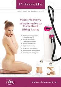 ENDERMOLOGIA PRIMELLE - masaż próżniowy, lifting twarzy - WYNAJEM