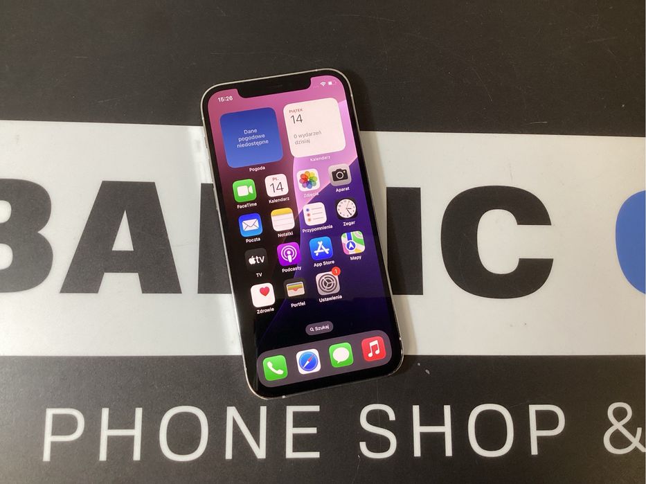 Sklep Apple Iphone 12 Pro 256gb silver bateria 82%