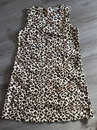 Vestido leopardo Zara M