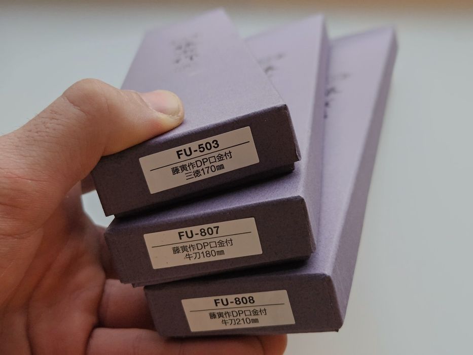 Nóż Tojiro Guyto 180mm VG-10 FU-807 (DP3) Kuchenny Japoński