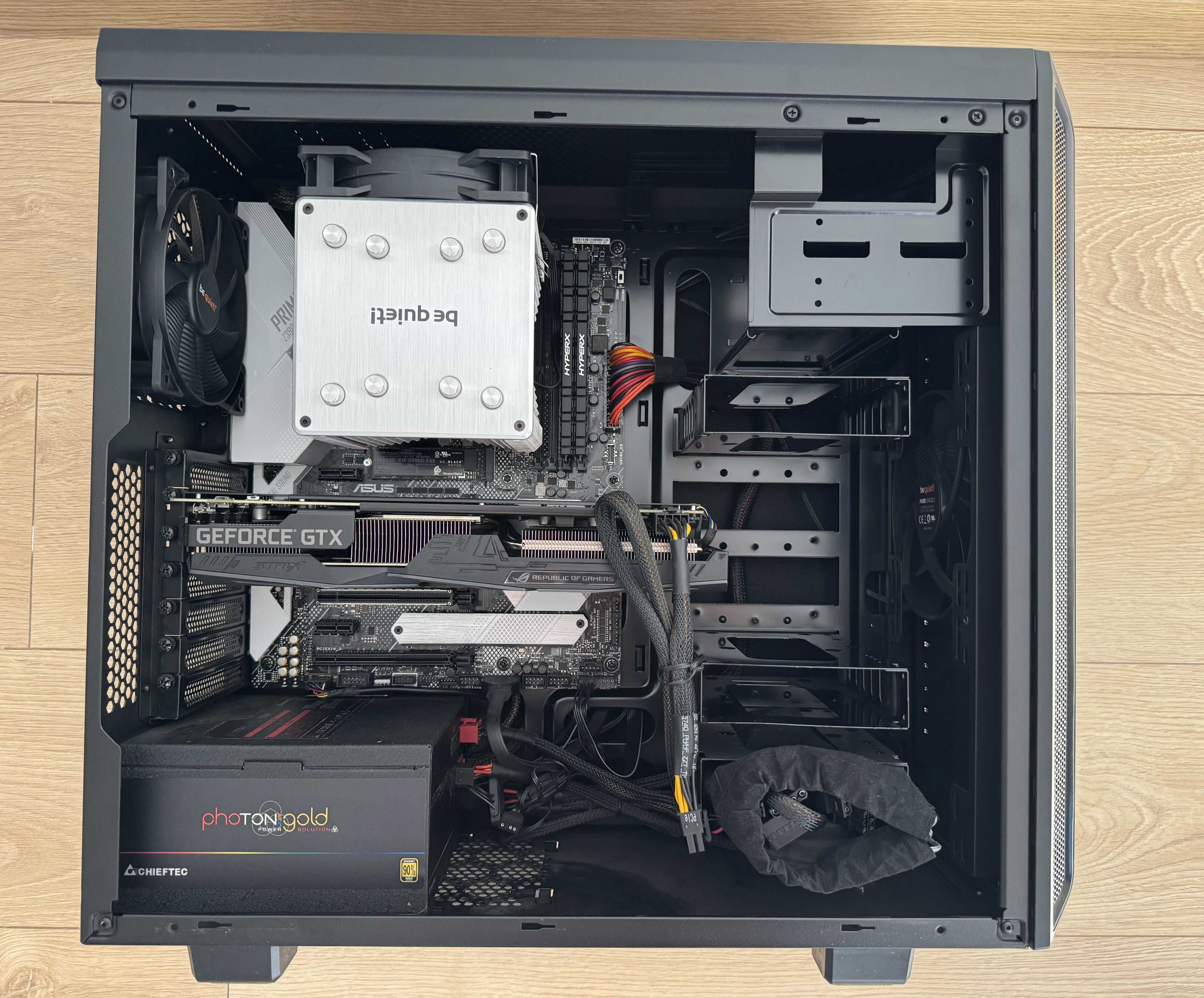 Komputer i7-8700K 3.7GHz, SSD M2 500GB, Ram 32GB, Asus GTX 1660 Ti 6GB