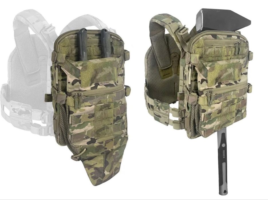 Задня штурмова панель AGILITE MICRO MAP, Гідратор AGILITE SAPI 3L