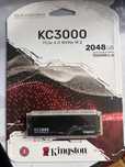 Kingston kc3000 2TB PCIe 4.0 NVMe M.2 7000mb/s