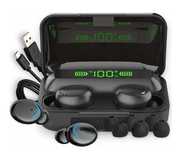Słuchawki f9-5c bezprzewodowe bluetooth 5.1 + powerbank ttst1523