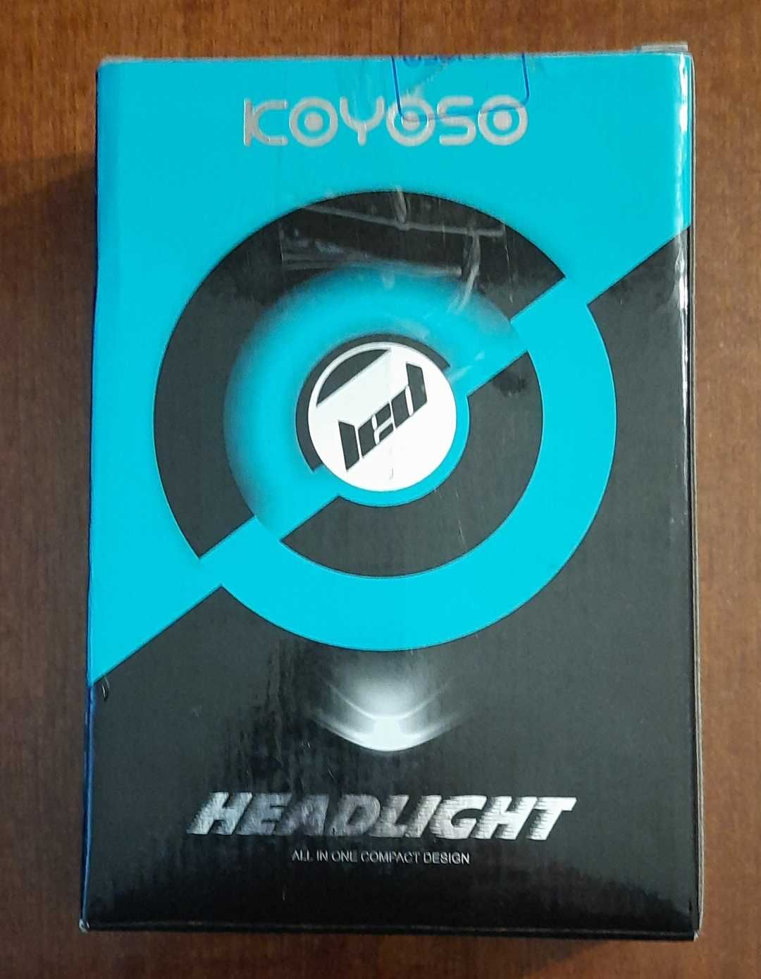 Світлодіодні лампи для фар KOYOSO H7 A5 20000LM 120W-2шт.