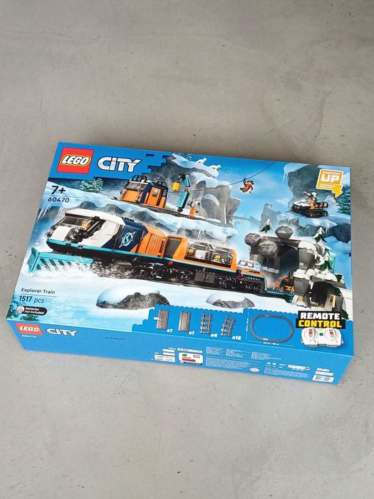 LEGO 60470 Arctic Polar Express Train - NOVO e SELADO - Powered Up!
