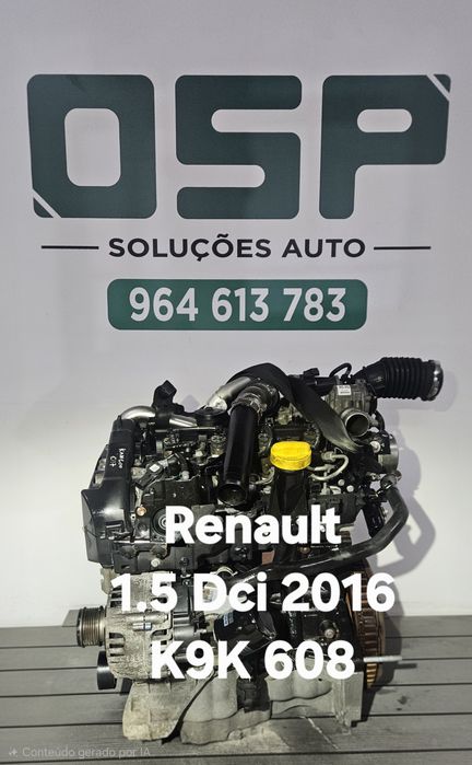 Motor 1.5dci ref. K9K 608