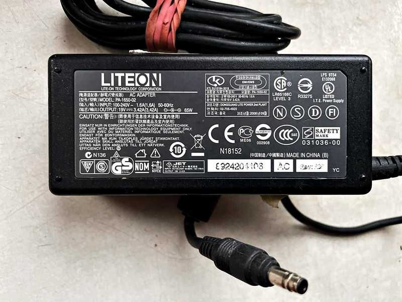 Zasilacze do laptopa - sprawne 100%, różne rodzaje