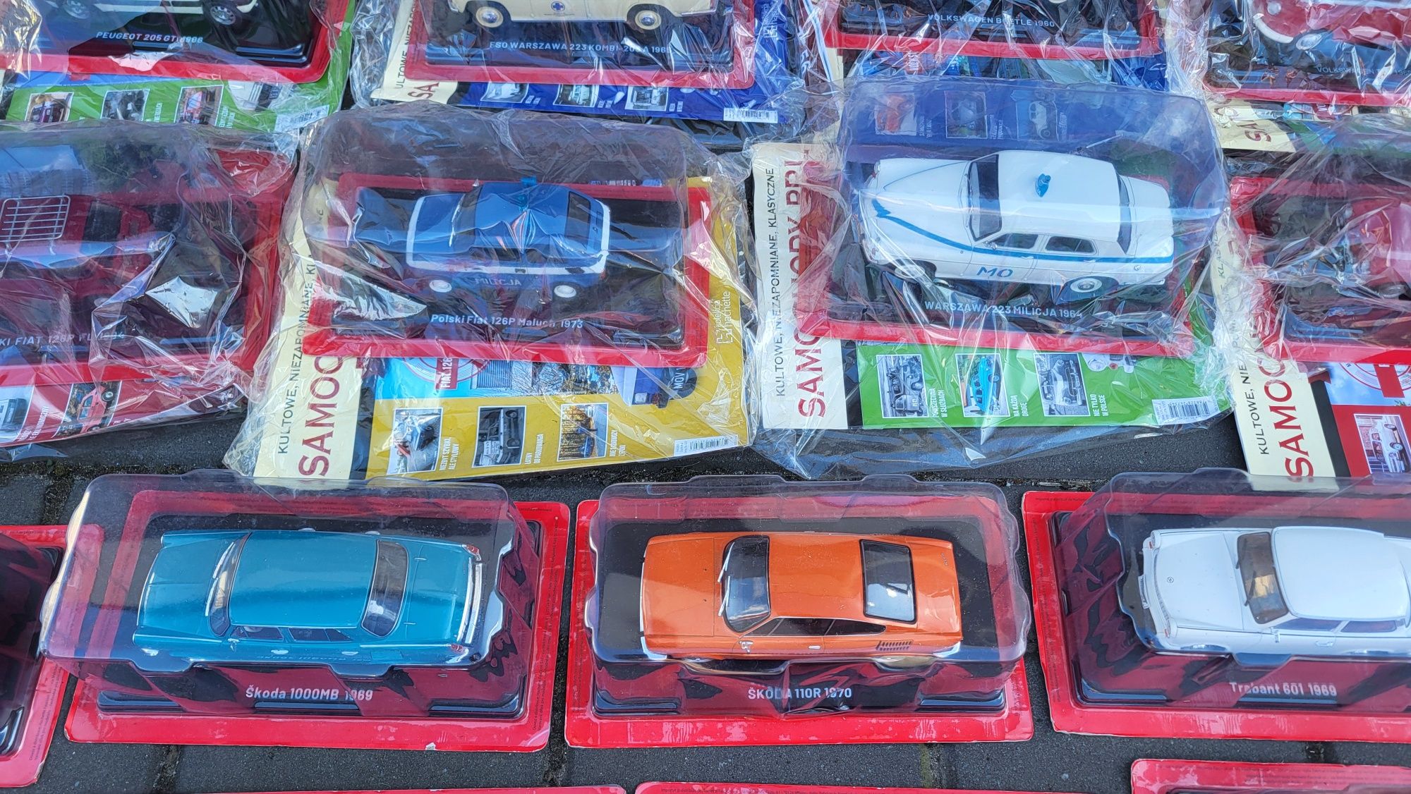 Kultowe samochody prl hachette 1:24 deagostini 1:43 polonez syrena zuk