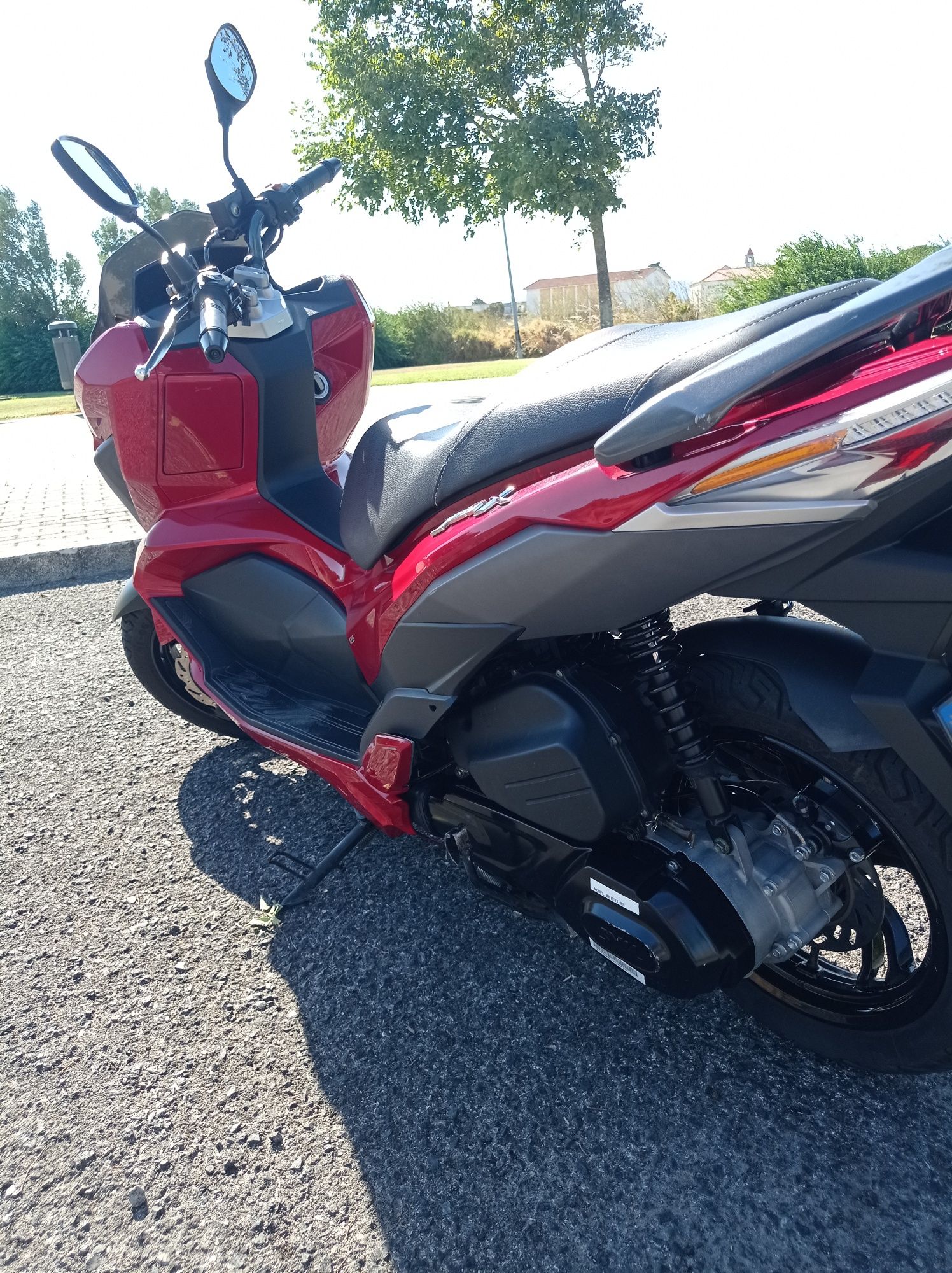Sym Jet X 125cc vermelha