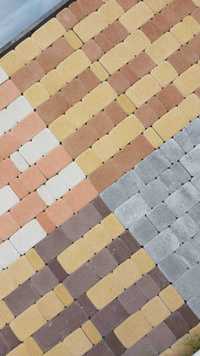Тротуарна плитка "Старе місто" 60 мм від виробника, різні кольори