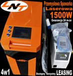 Spawarka laserowa 1500W 4w1 podajnik drutu od ręki