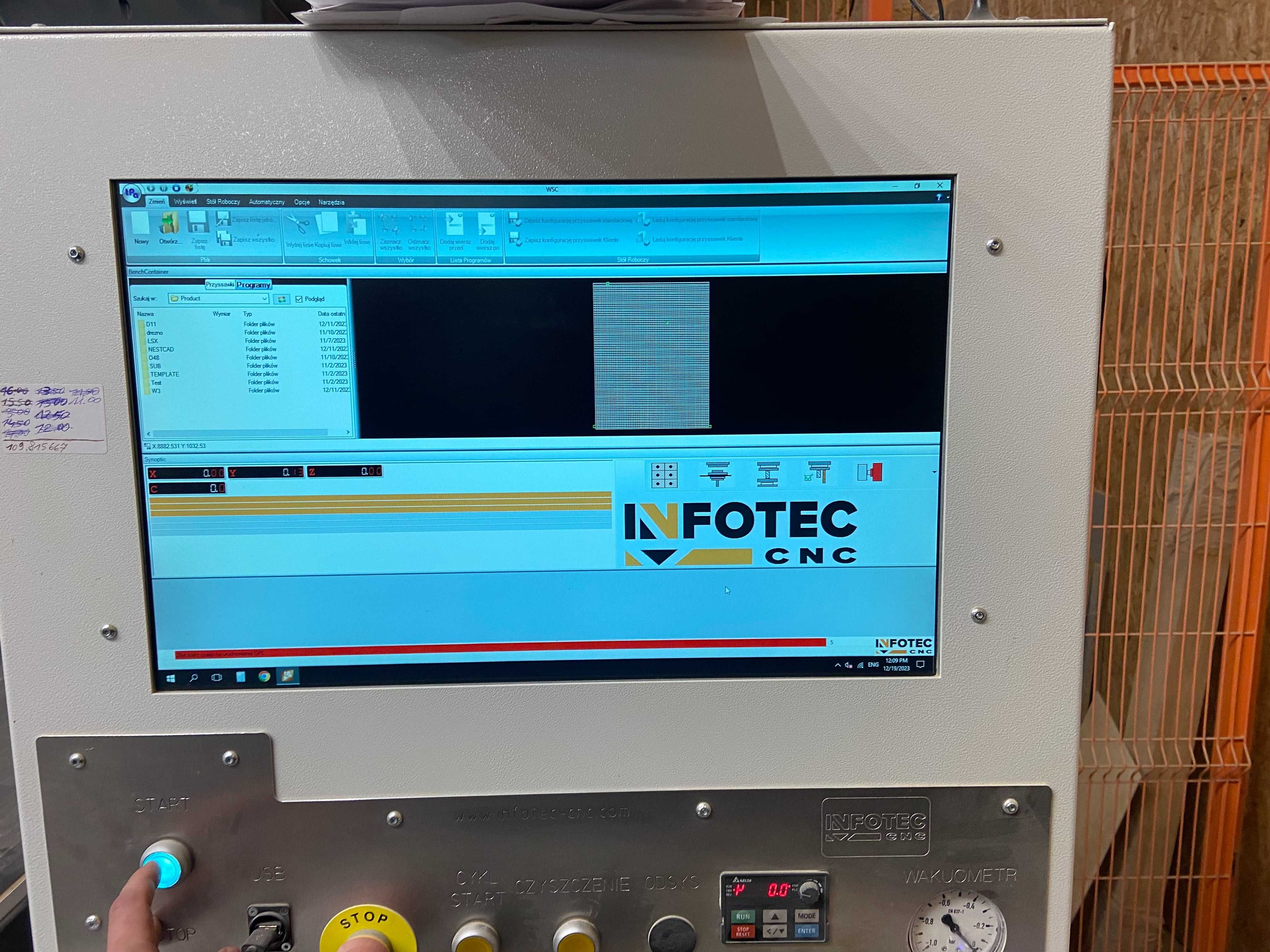 Centrum obróbcze CNC- InfoTEC 4121 PRO EVO