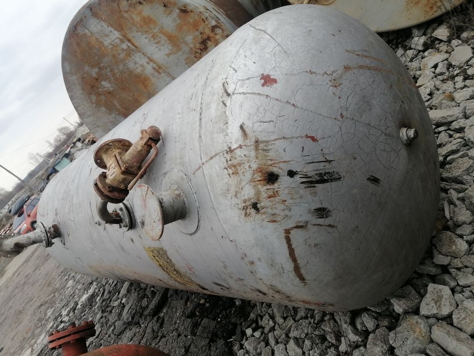 Газгольдер, ресивер воздушный, воздухосборник, ёмкости металлические