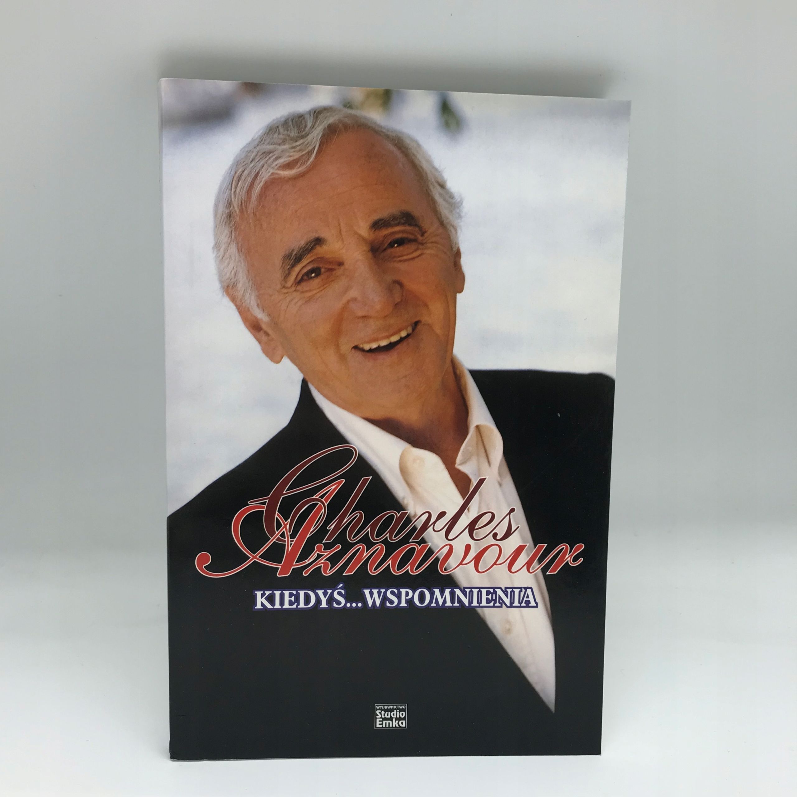 Książka - Charles Aznavour - Kiedyś. Wspomnienia