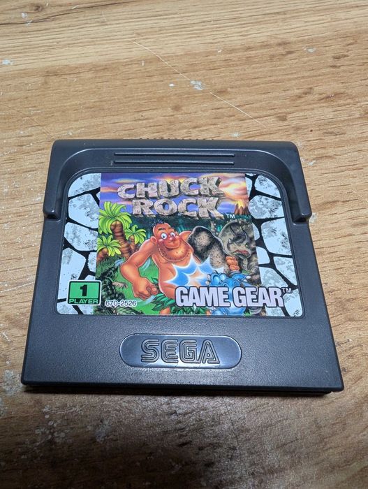 Chuck Rock Sega Game Gear