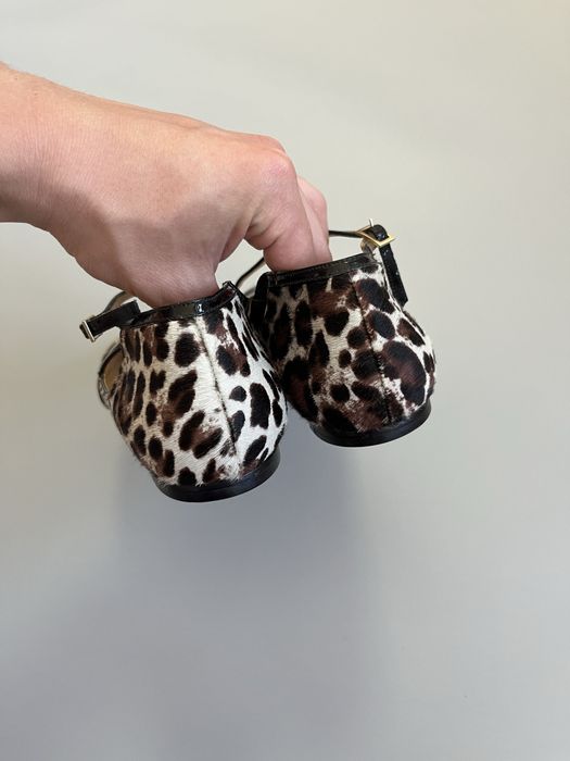 Балетки Jimmy Choo pony style leopard 37(23.5cm)