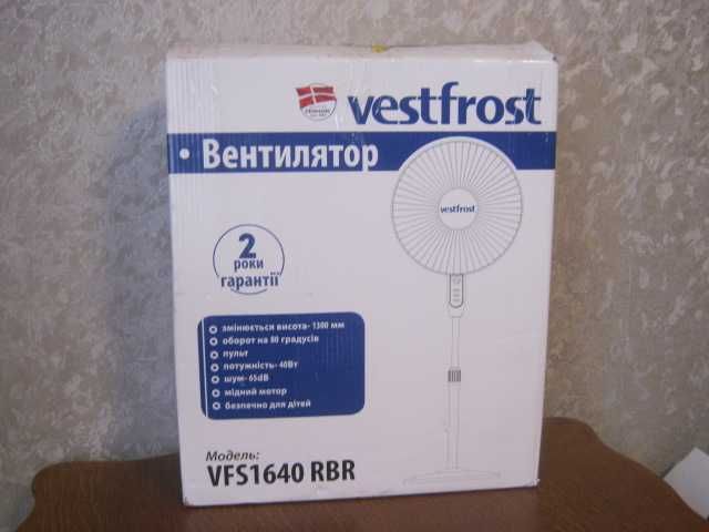Вентилятор напольный  Vestfrost  (VFS1640RBR)